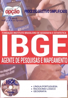 Processo Seletivo Simplificado IBGE 2016-AGENTE DE PESQUISAS E MAPEAMENTO